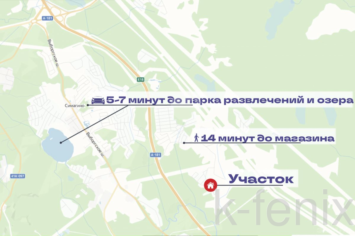 участок 20 сот