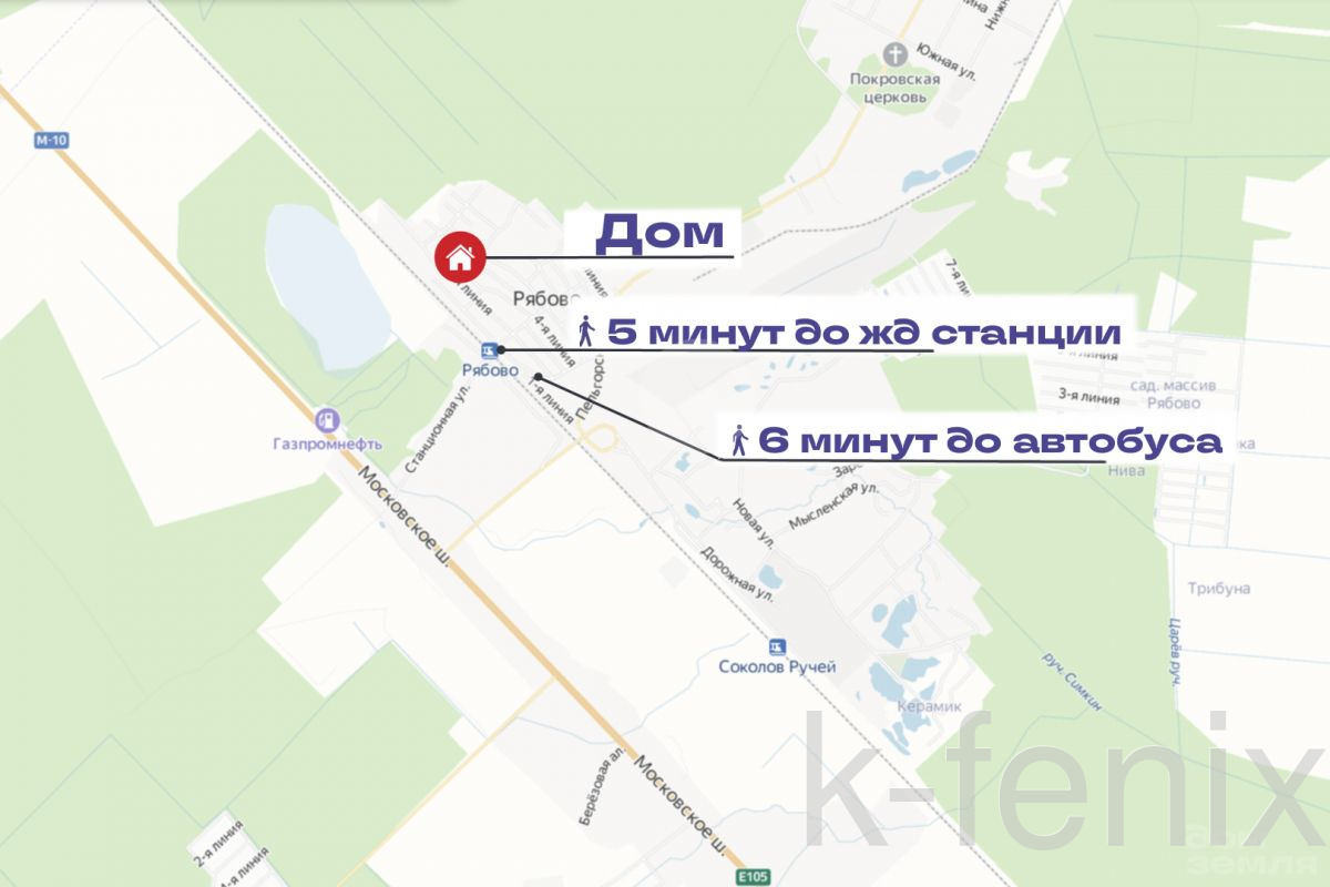 дом 106 метров, участок 13 сот
