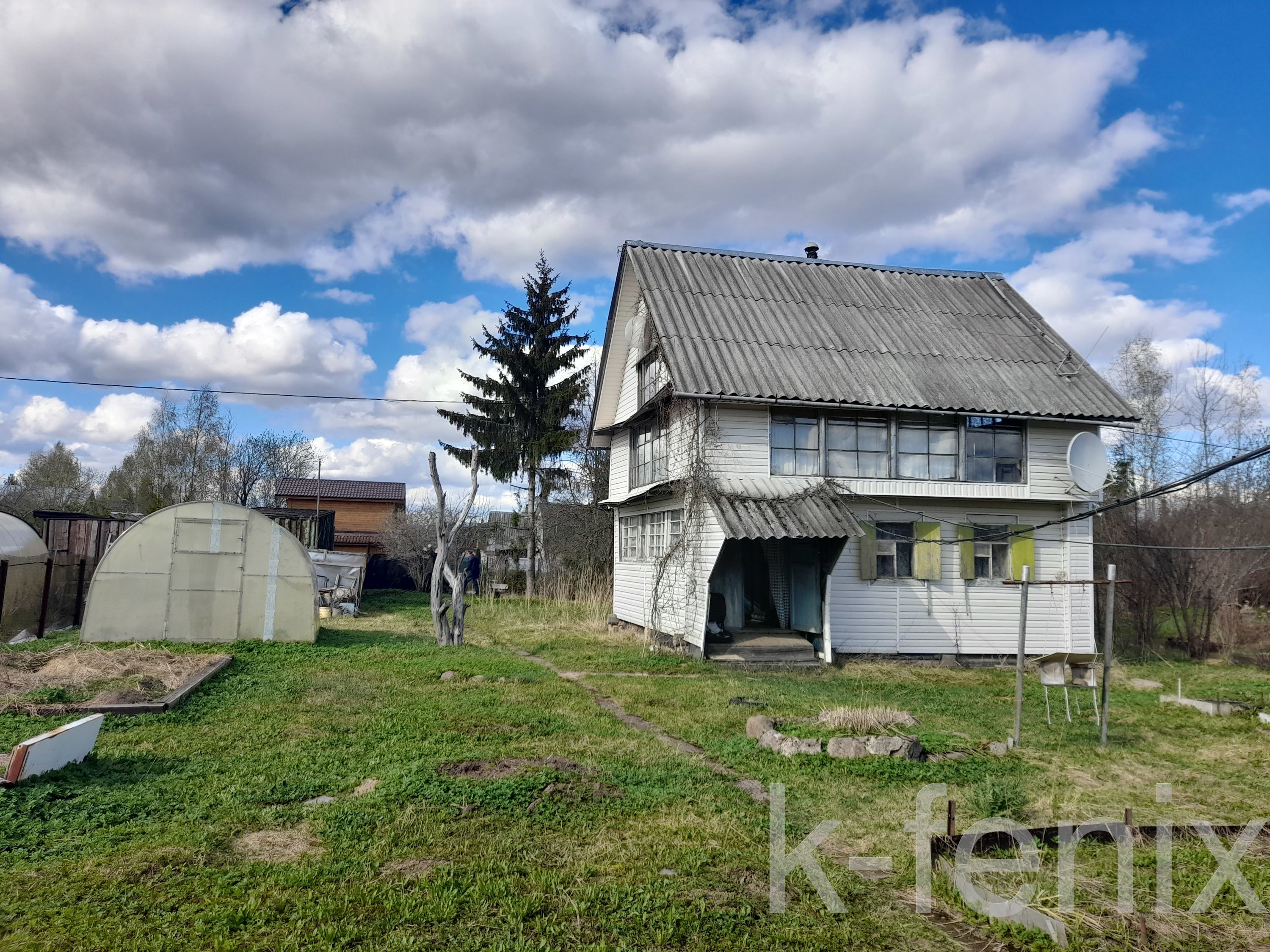 дом 80 метров, участок 8 сот