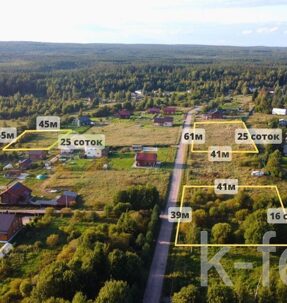 участок 20 сот